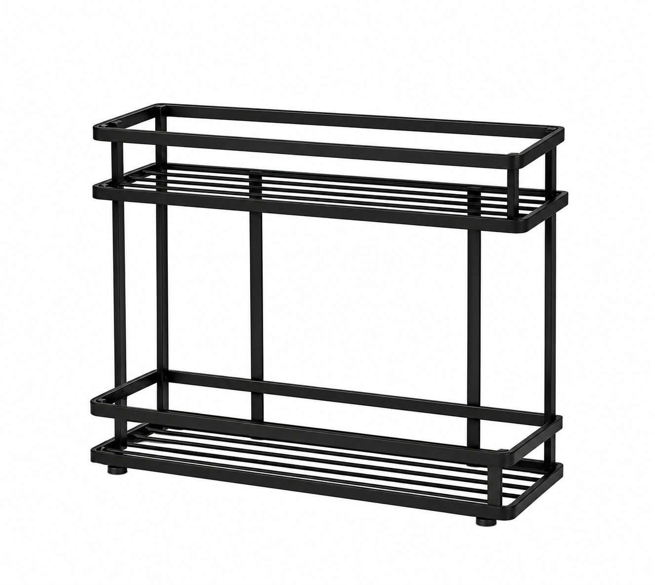 2-Tier Kitchen Spice Rack Organizer – Countertop Storage Stand