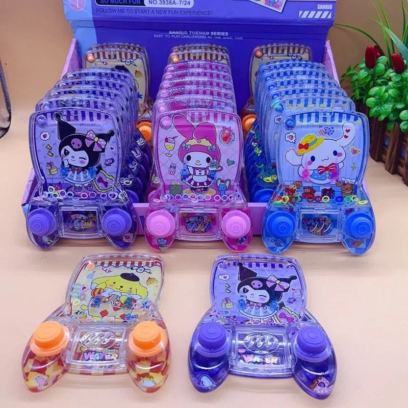 Kuromi Water Ring Toss Game — Double Button Handheld Toy