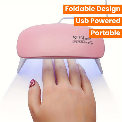 SUNmini UV/LED Portable Nail Lamp – Salon Quality, Anywhere