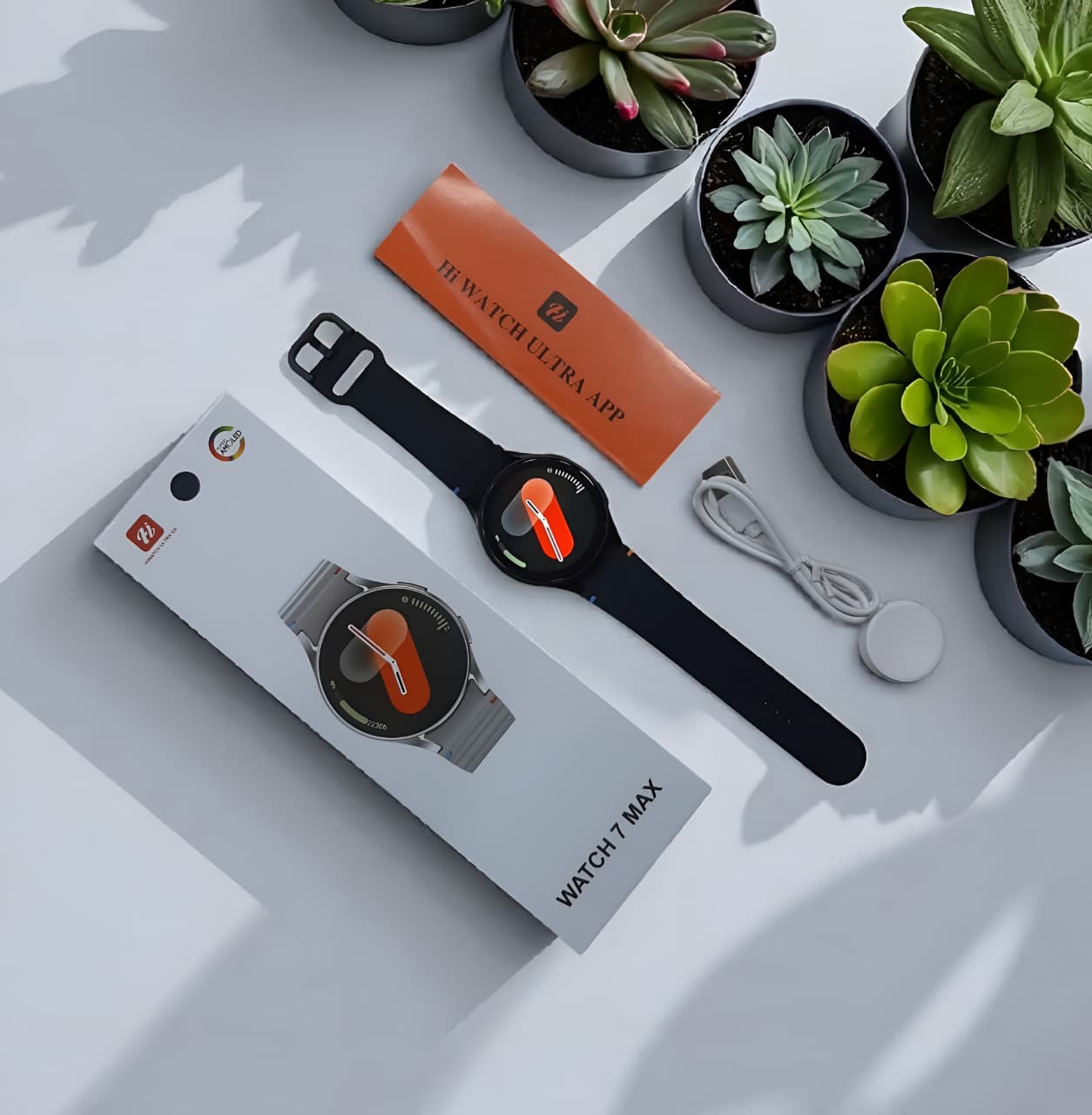 Watch 7 Max Smartwatch — Track. Connect. Perform.