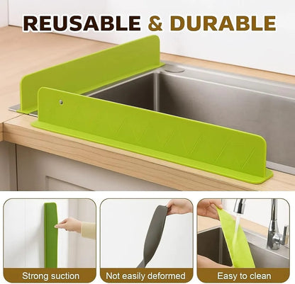 Kitchen Sink Water Splash Guard