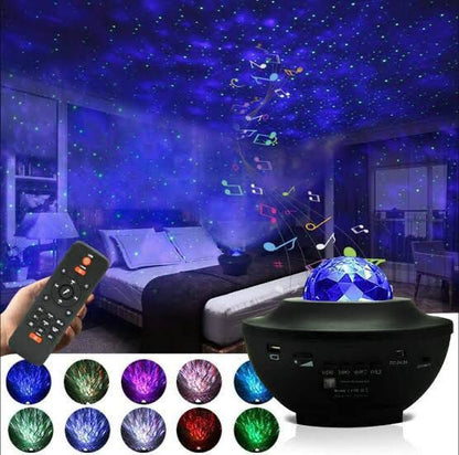 Smart Star Projector – Galaxy Light with Bluetooth Speaker &amp; Remote