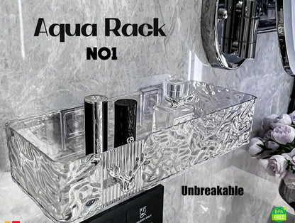 Aqua Rack – Unbreakable Wall-Mounted Bathroom Organize