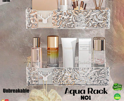 Bundle Pack-Aqua Rack – Unbreakable Wall-Mounted Bathroom Organize