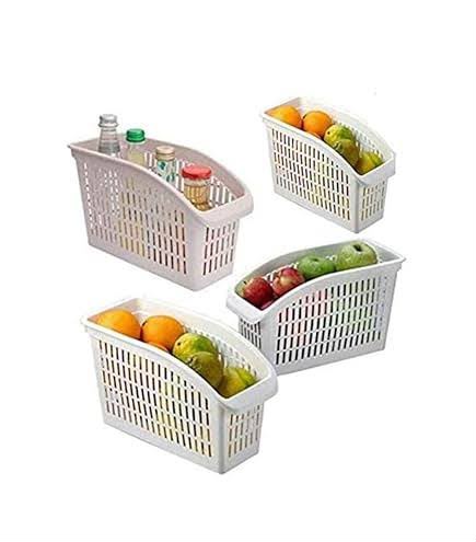 🧺 Multipurpose Storage Basket — Organize Your Fridge &amp; Kitchen Instantly!