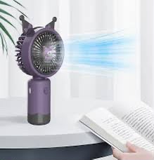 Cute and Powerful Handheld Fan — Stay Cool Anywhere, Anytime!