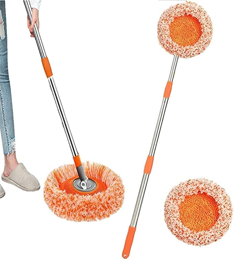 360° Microfiber Spin Mop – Deep Clean with Less Effort