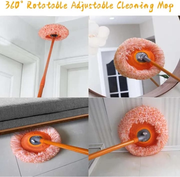 360° Microfiber Spin Mop – Deep Clean with Less Effort