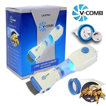V-Comb Electronic Head Lice &amp; Egg Removal Comb