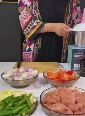 Multi-Purpose Food Processor – Chop, Dice, Mince &amp; Mix with Ease