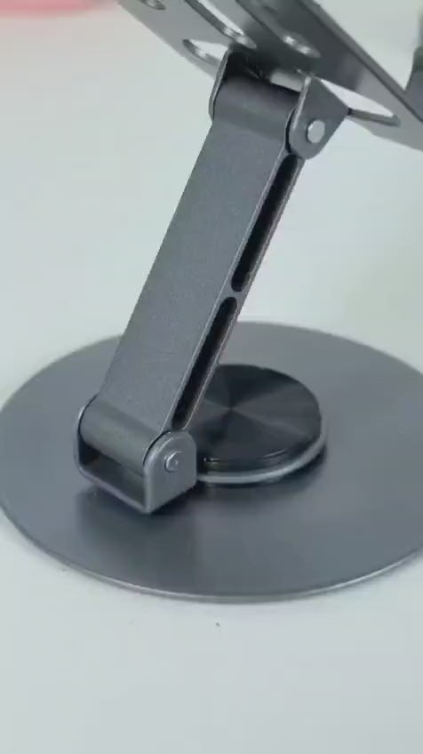 360° Rotating Metal Mobile Stand – Premium High-Quality Desktop Holder