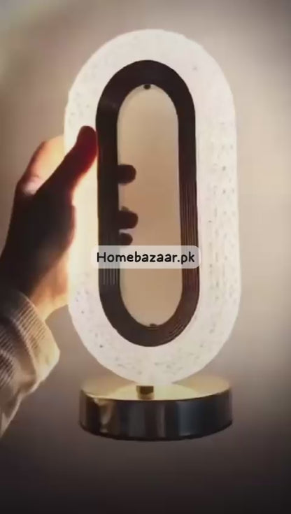 3-Mode Crystal Rose Table Lamp – Premium Diamond Atmosphere Light