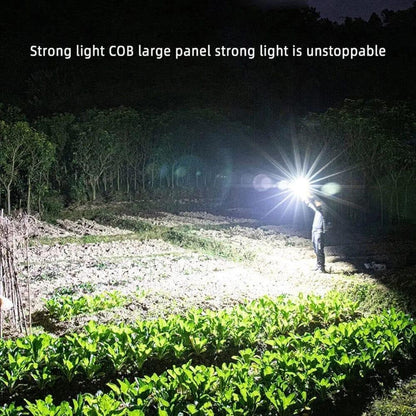 LED Hammer Torch Light with Power Bank