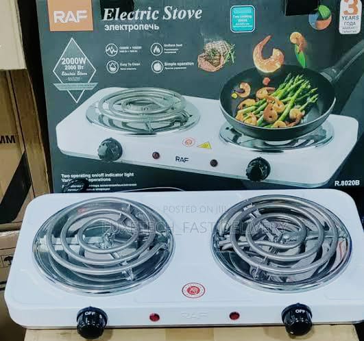 RAF Double Electric Stove – Fast & Efficient Cooking